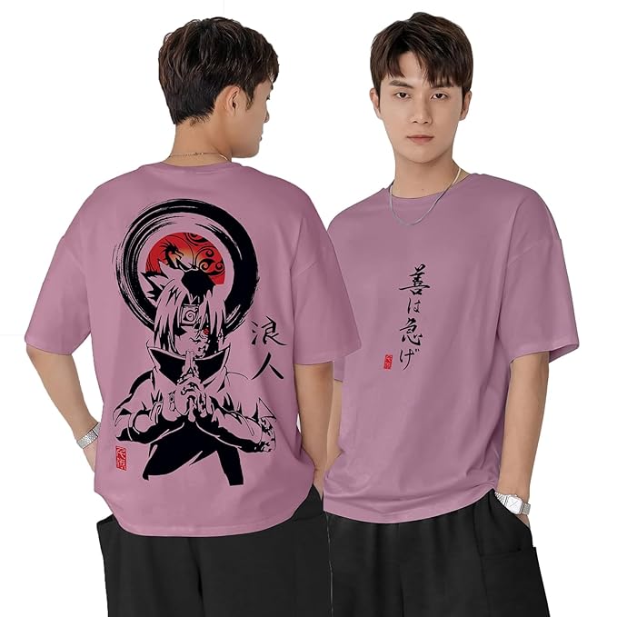 Printed Tshirt for Men||Drop Shoulder Tshirt for Men||Round Neck for Men||Cottonblend Oversized T-Shirt
