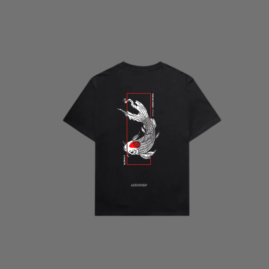 Oversize T-Shirt 100% Cotton FISH T SHIRT
