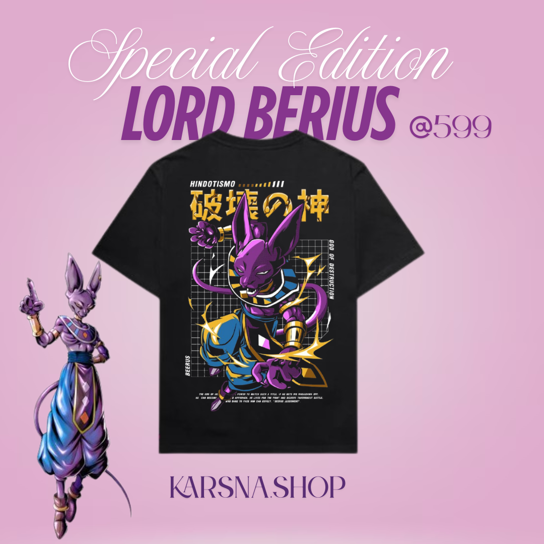 Special Edition Lord Berius Oversize T shirt