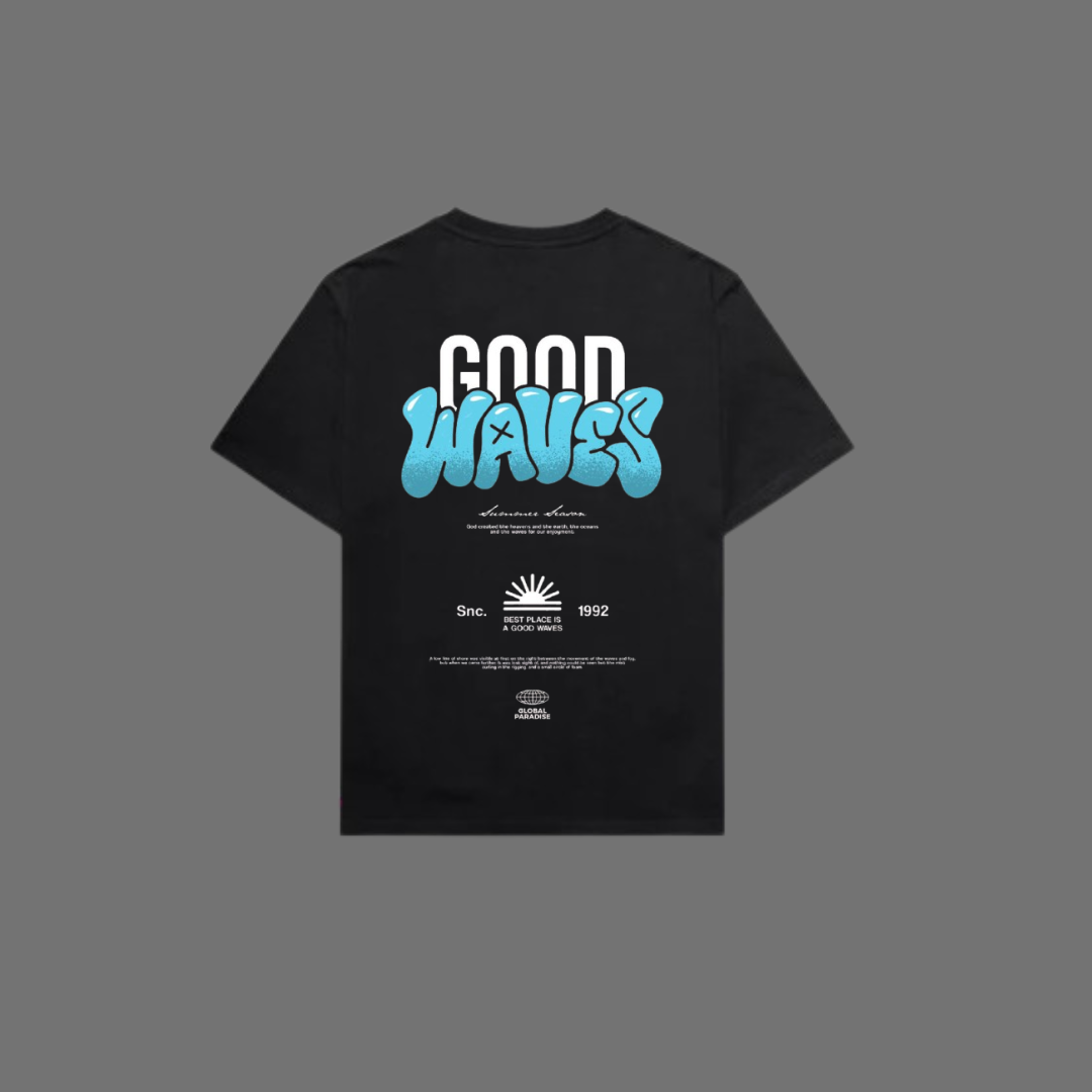 Special Edition GOOD WAVES Oversize T shirt