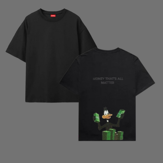 Oversize T-Shirt 100% Cotton MONEY T SHIRT