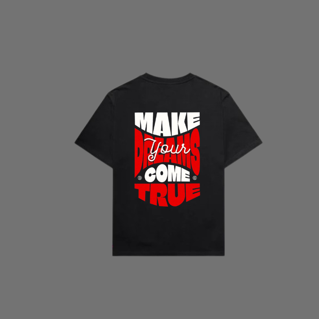 Oversize T-Shirt 100% Cotton DREAMS T SHIRT