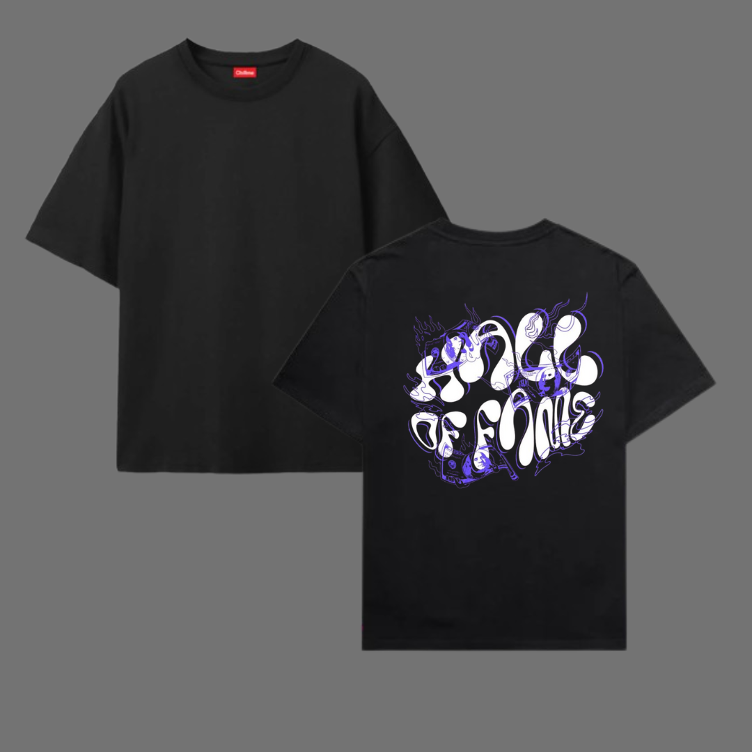 Oversize T-Shirt 100% Cotton HALL OF FAME T SHIRT