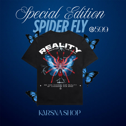 Special Edition SPIDER FLY Oversize T shirt