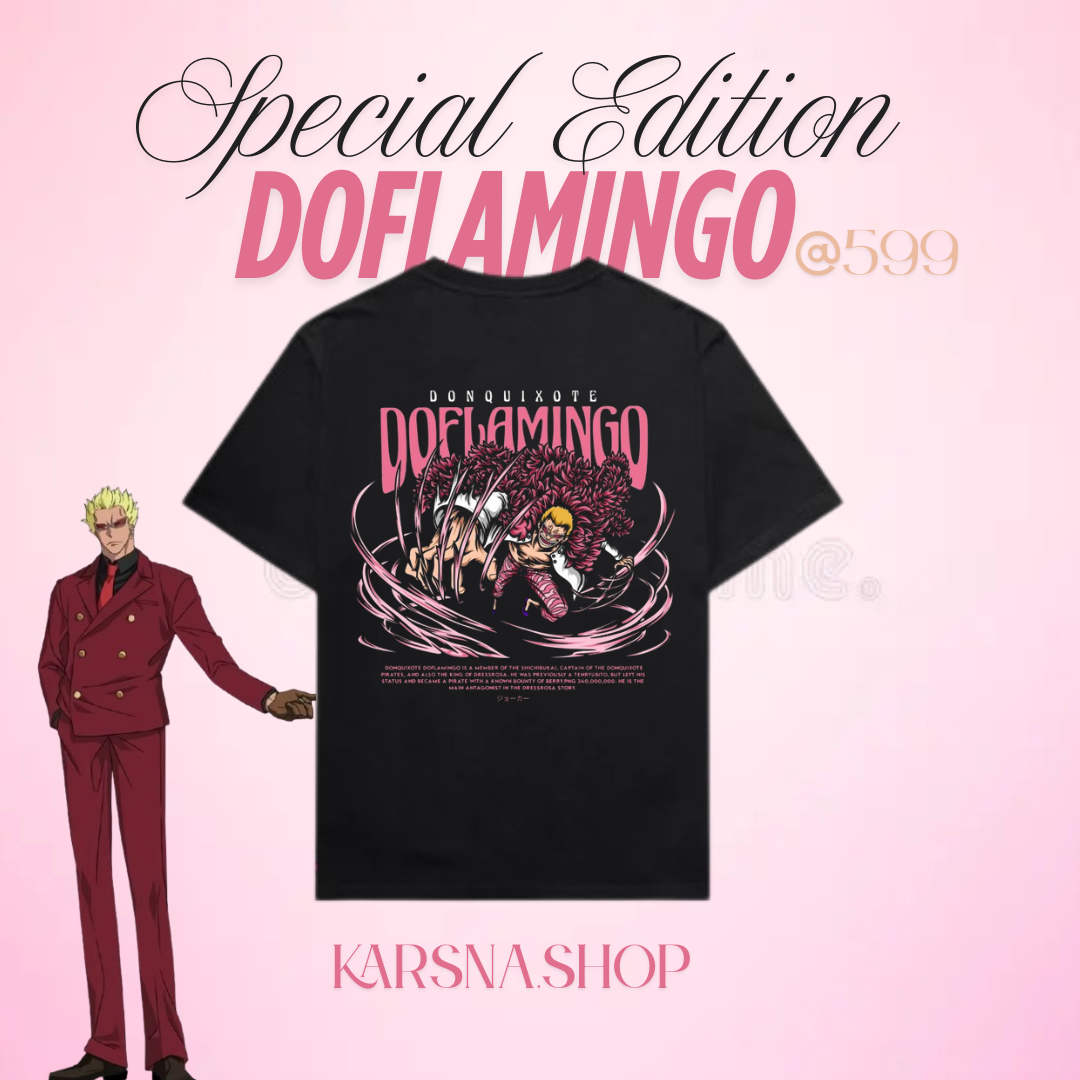 Special Edition DOFLAMINGO Oversize T shirt