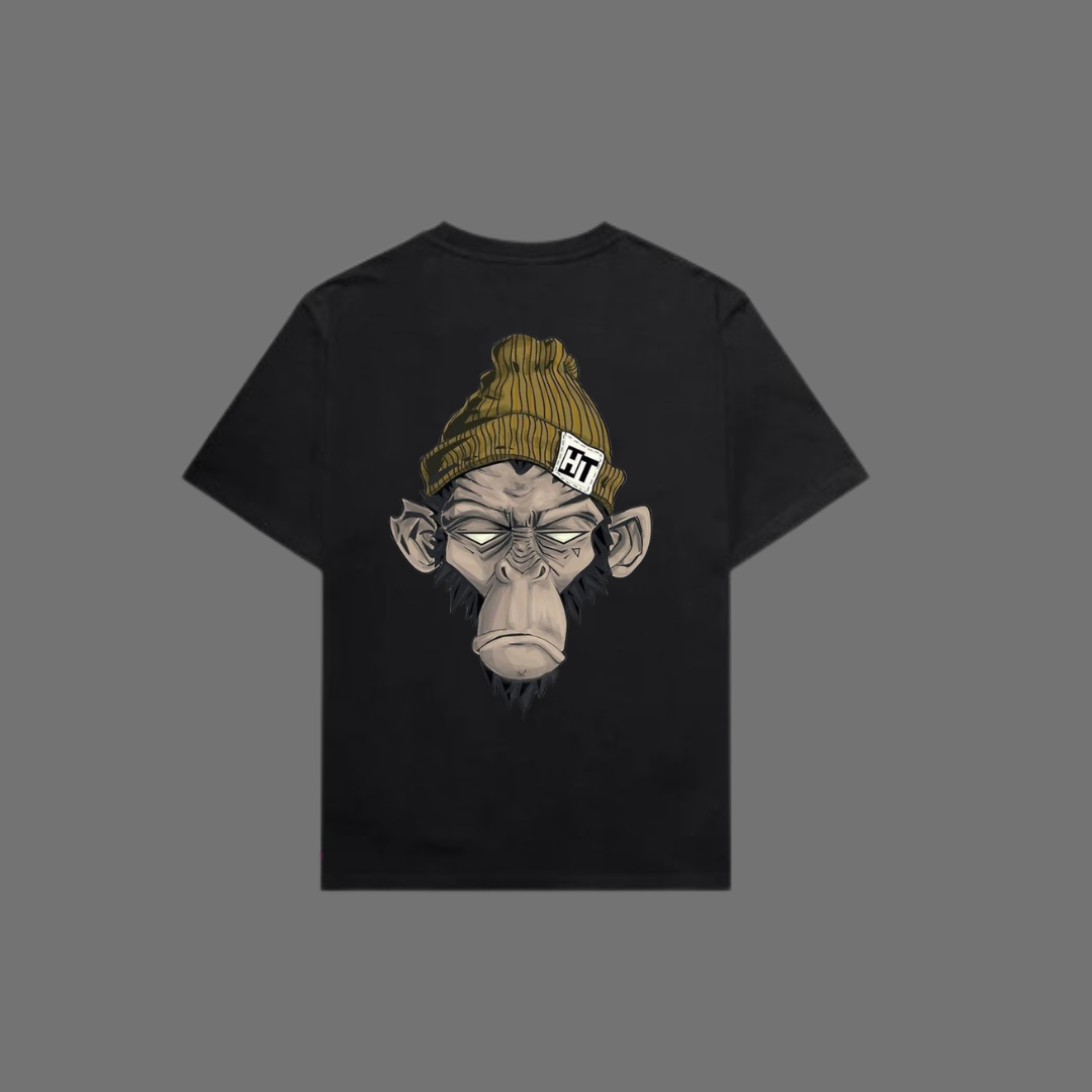 Oversize T-Shirt 100% Cotton MONKEY T SHIRT