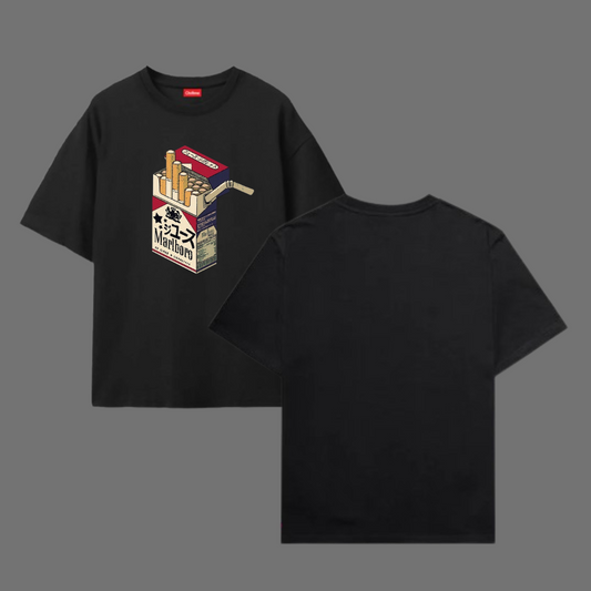 Oversize T-Shirt 100% Cotton CIGARATEE T SHIRT
