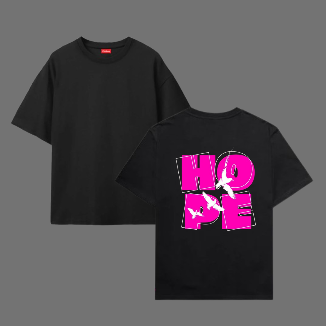 Oversize T-Shirt 100% Cotton HOPE T SHIRT