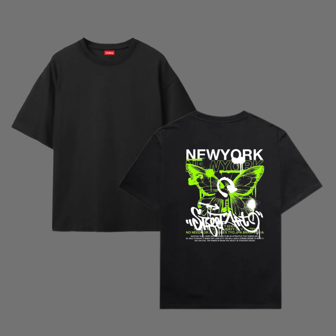 Oversize T-Shirt 100% Cotton NEW YORK T SHIRT