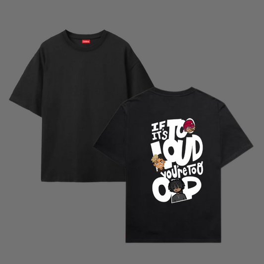 Oversize T-Shirt 100% Cotton LOUD T SHIRT
